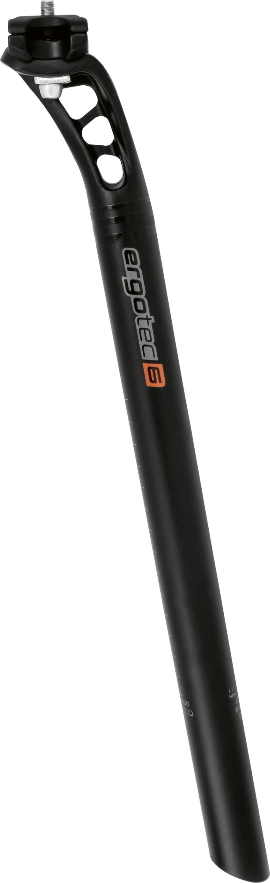 Ergotec Hook Evolution Patentsattelstütze Ø 31,6mm Aluminium schwarz
