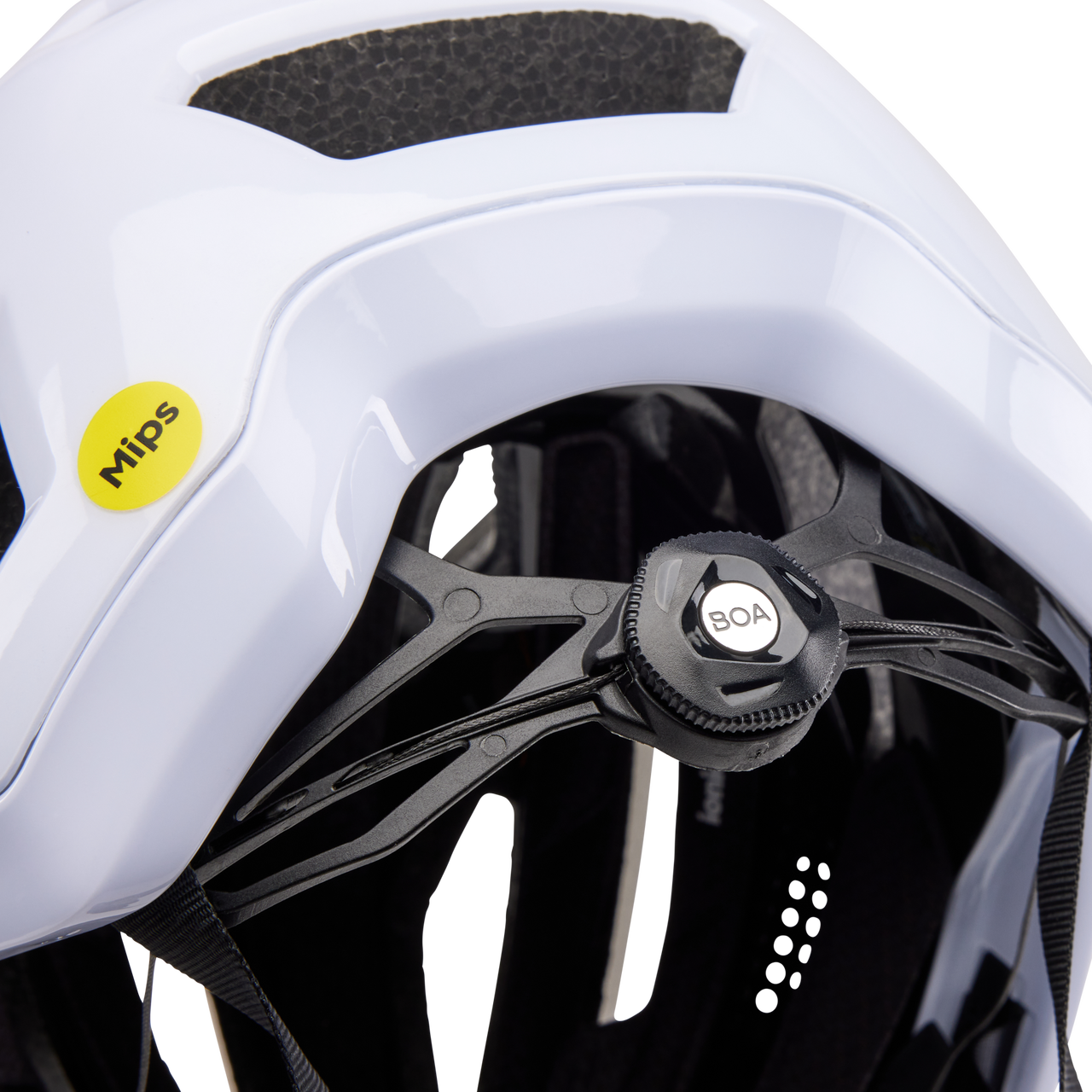 Fox Crossframe Pro Quest MTB-Helm White