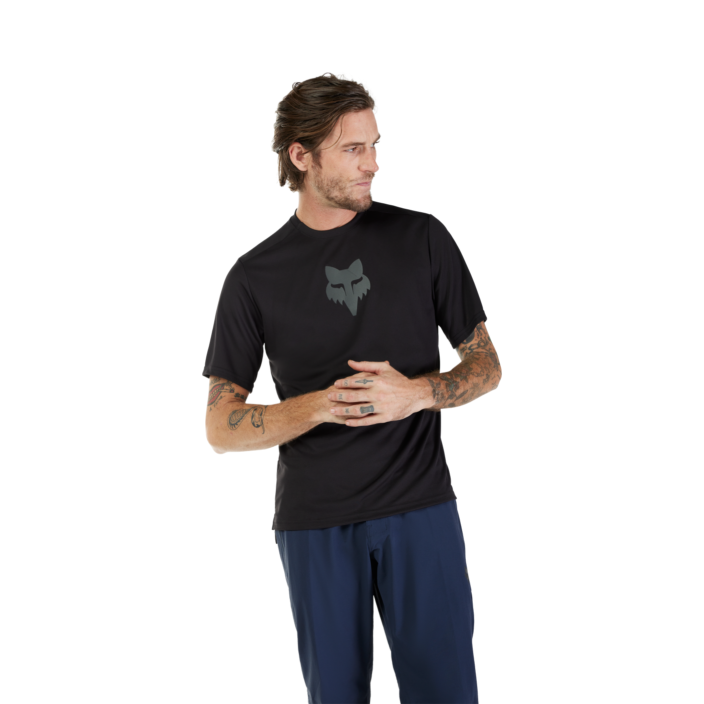 Fox Ranger SS Jersey Head Black