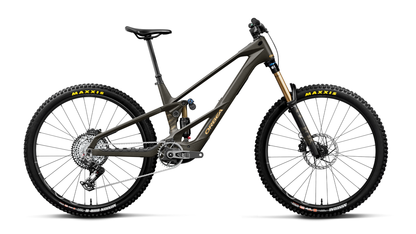 Orbea WILD LT M-TEAM RS Magic Gold C. View (Matt) - Titan Gold (Gloss) (2027)