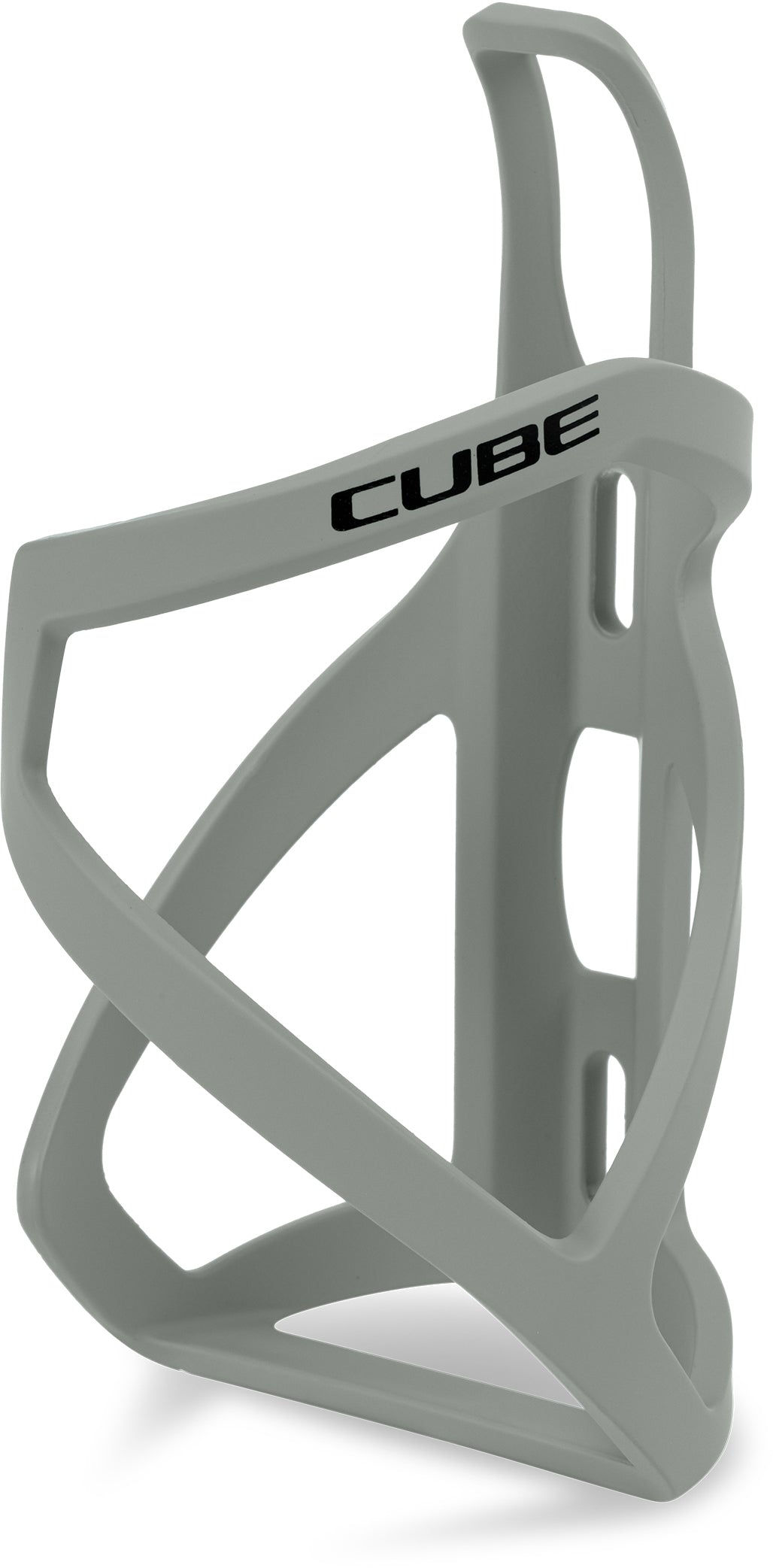 CUBE Flaschenhalter HPP Left-Hand Sidecage matt swamp grey ´n´ glossy black