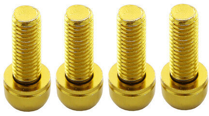 Reverse Schraubenset für Scheibenbremsen M6x18mm gelb