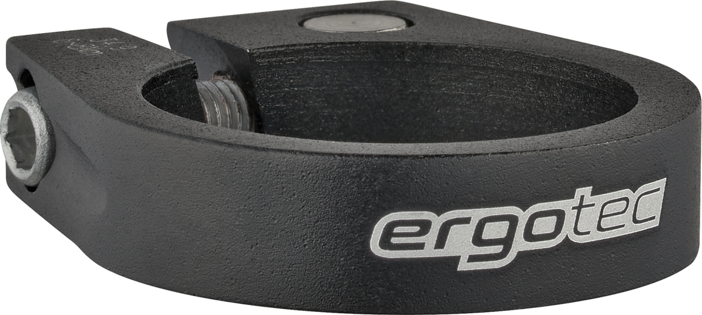 Ergotec Sattelstützklemme 28,6mm schwarz
