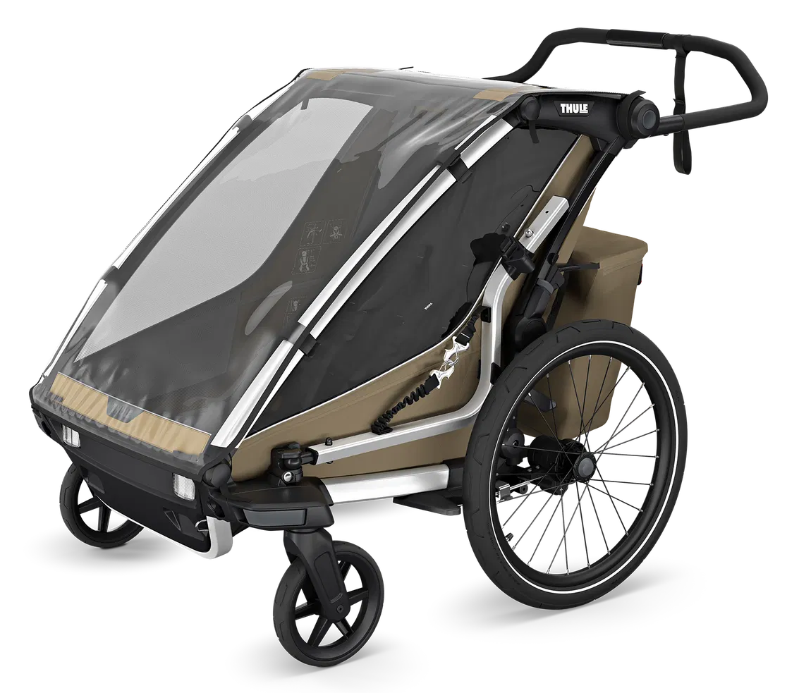 Thule Chariot Cross 2 Single Kinderanhänger faded khaki