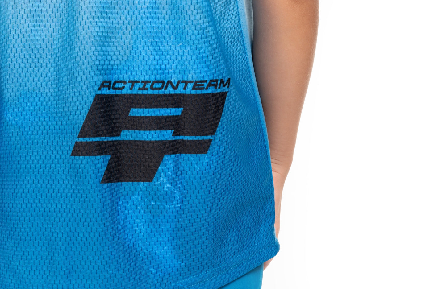 CUBE MTB Trikot ROOKIE X Actionteam kurzarm topas blue