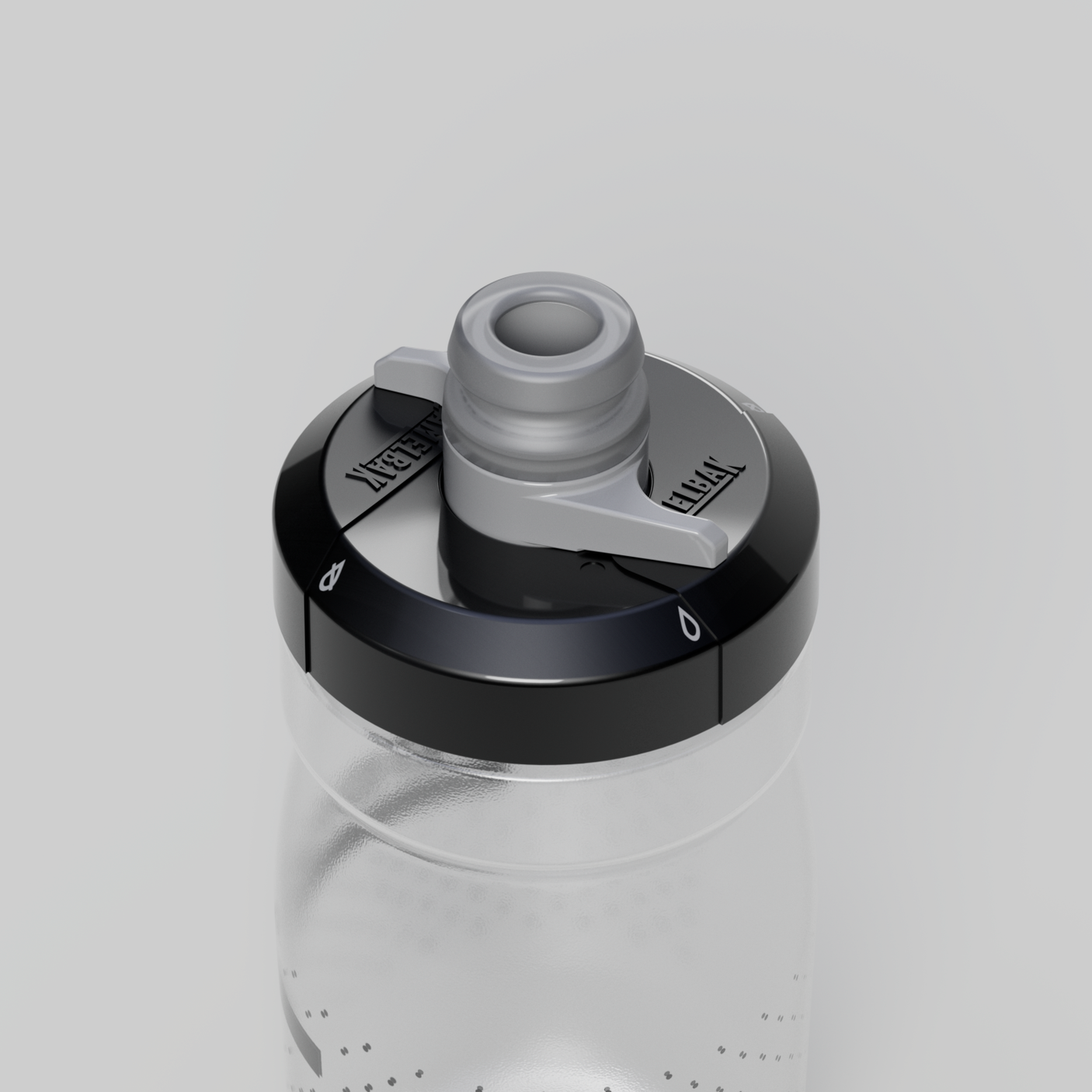 Camelbak Podium 440ml Trinkflasche Carbon