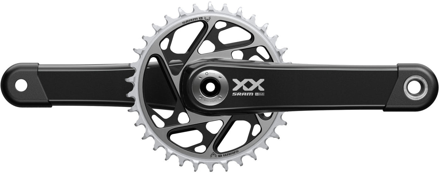 SRAM XX SL Eagle T-Type Kurbelgarnitur 34Z 12-fach DM 174mm schwarz
