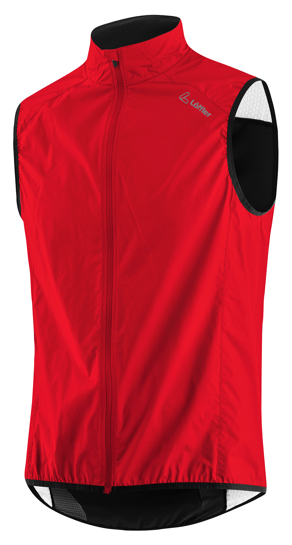 Löffler M Bike Vest Cf Wpm Pocket Red
