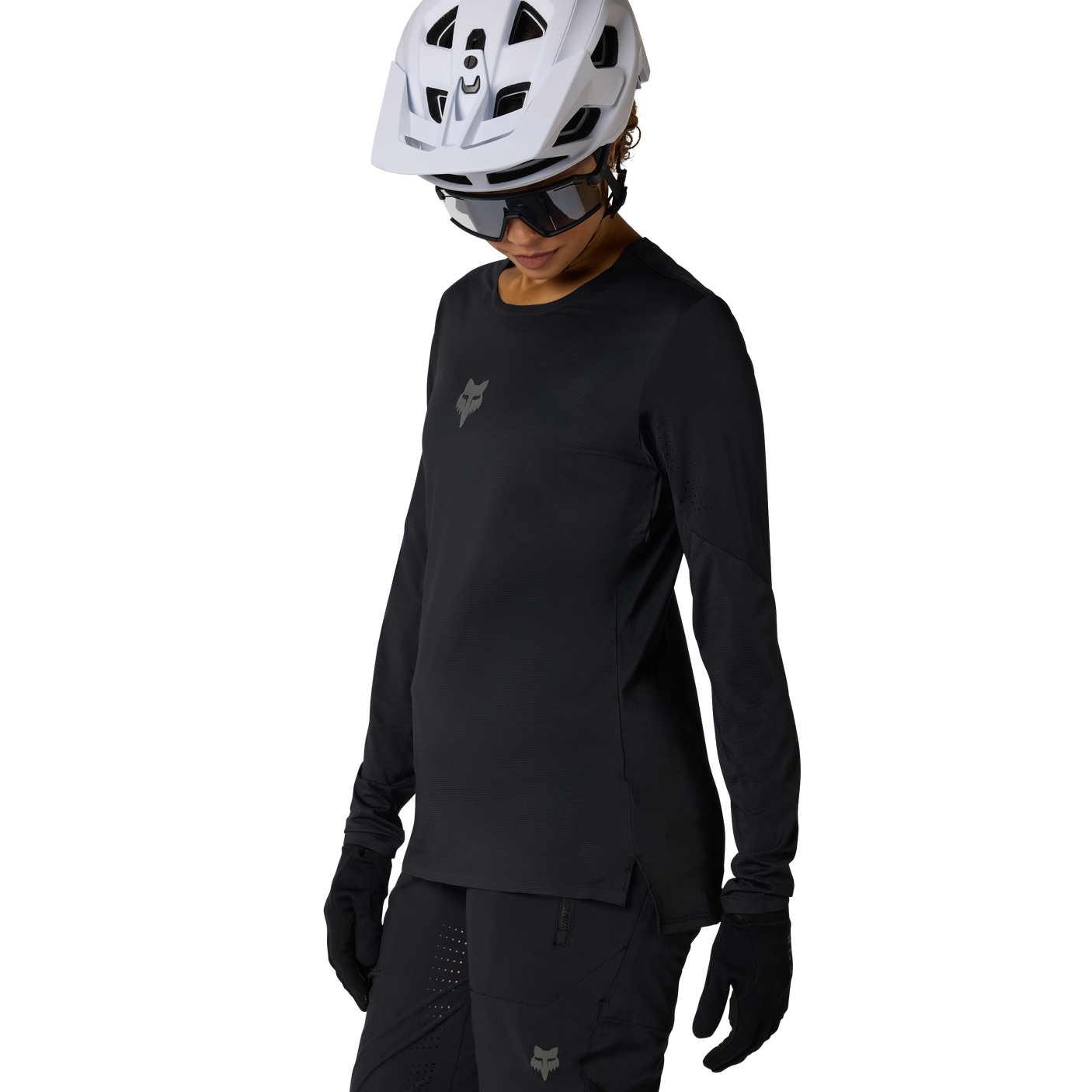 Fox W Flexair LS Jersey Black