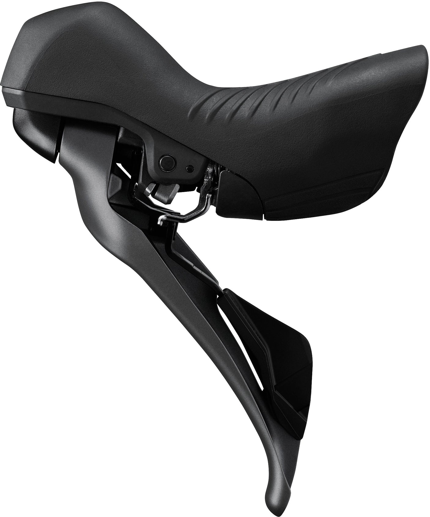 Shimano GRX ST-RX820/BR-RX820 Scheibenbremsset Hinten Flat Mount 12-fach grau/schwarz