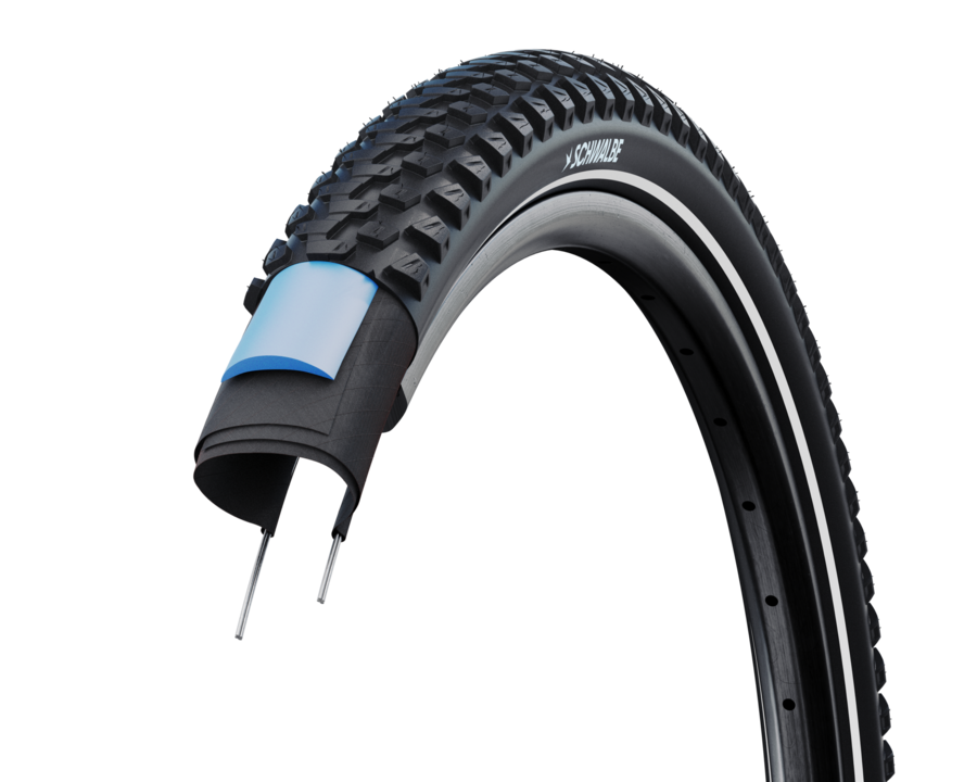 Schwalbe MARATHON PLUS MTB SmartGuard ADDIX 27.5" Tubeless Ready 57-584 reflex schwarz