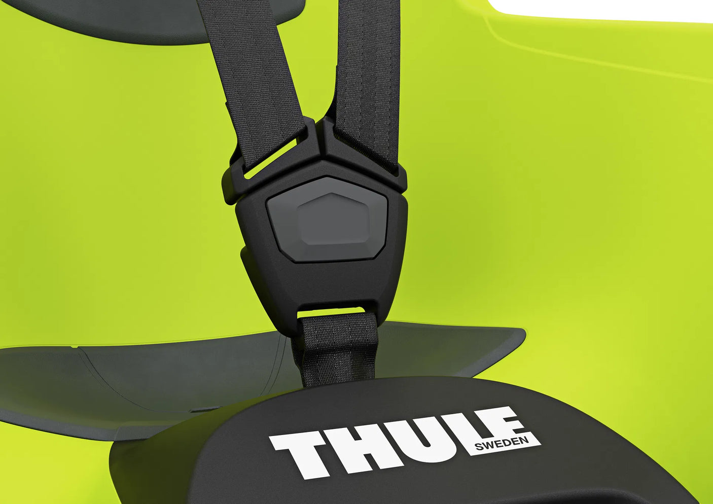 Thule Ride Along Lite 2 Kindersitz Rahmen-Montage zen lime