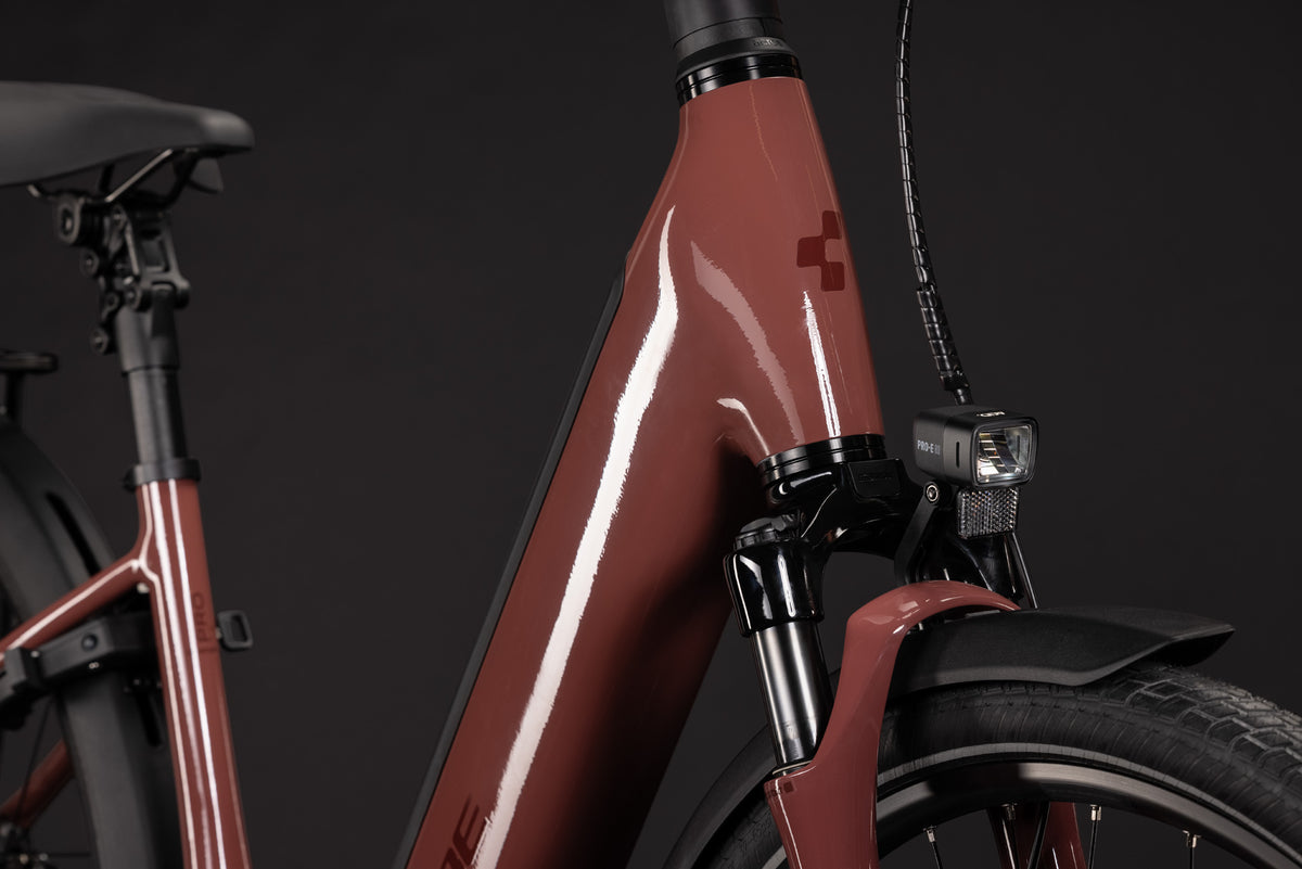 Cube Supreme Hybrid Comfort Pro 600 Easy Entry burgundy´n´claret (2027)
