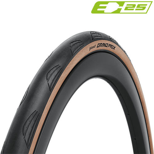 Continental Grand Prix E-25 28" Faltreifen schwarz / transparent skin