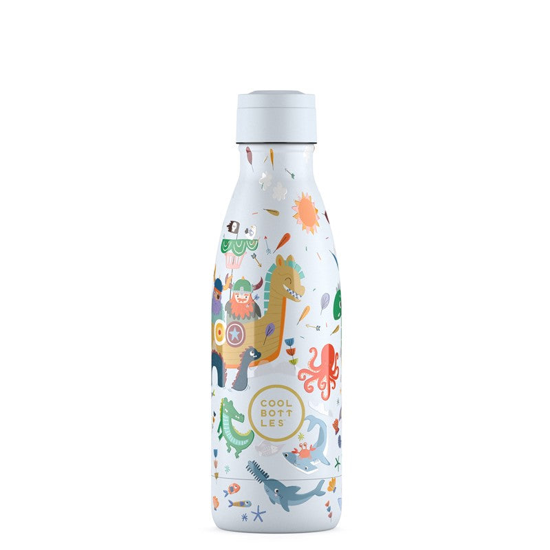 Botella Térmica Acero Cool Bottles Brave Vikings 350ml