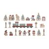 Caja calendario de adviento tren navidad Little Dutch