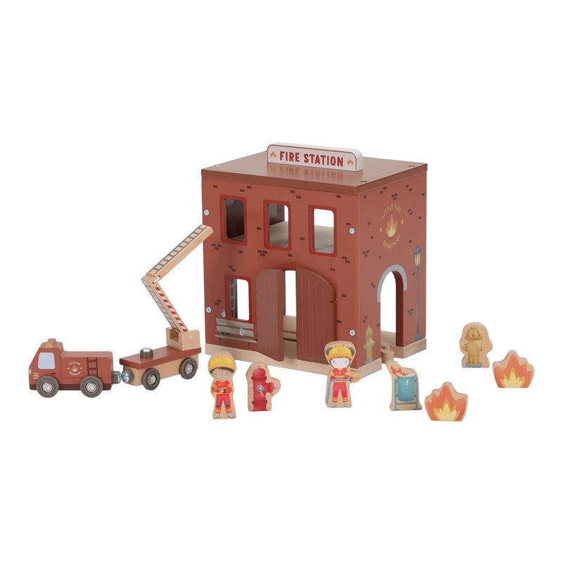 Estación de bomberos de madera FSC Little Dutch