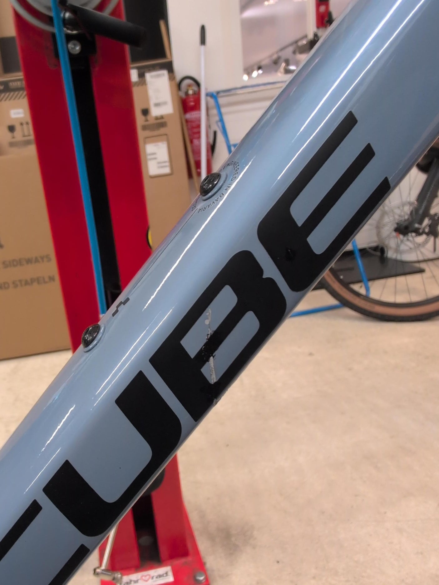 B-Ware: Cube Nature EXC Allroad pigeonblue´n´black (2026)