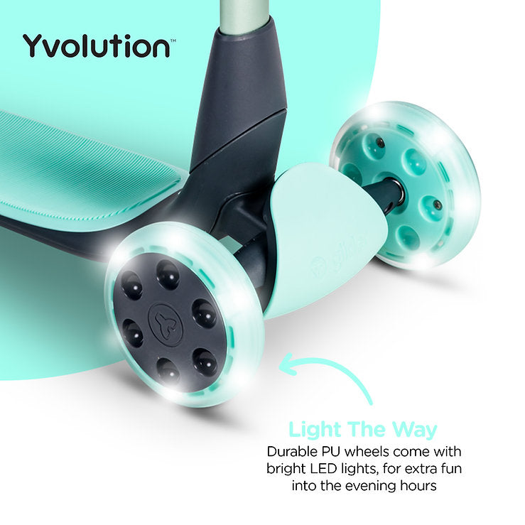 Patinete Nua Verde Yglider Yvolution