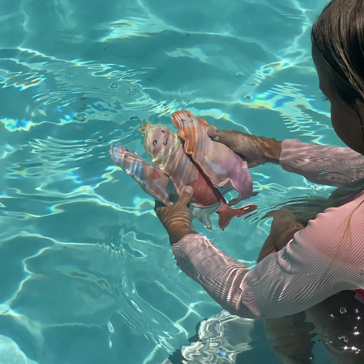 Set de buceo infantil Sirenas Melody the Mermaid Sunnylife