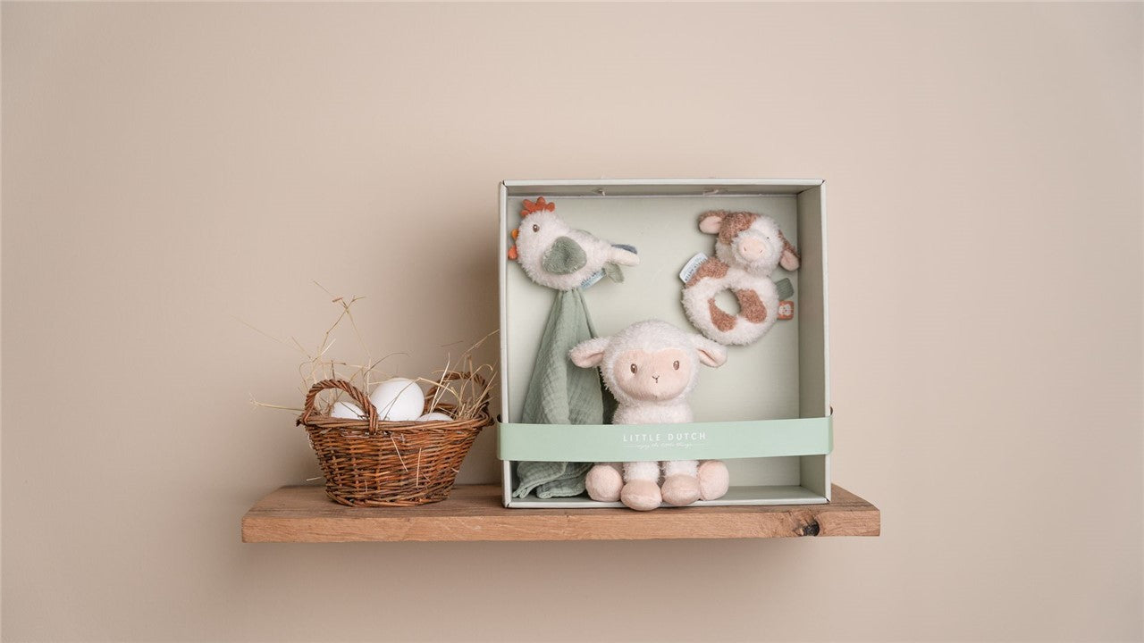 Caja regalo bebé Granja Little Dutch