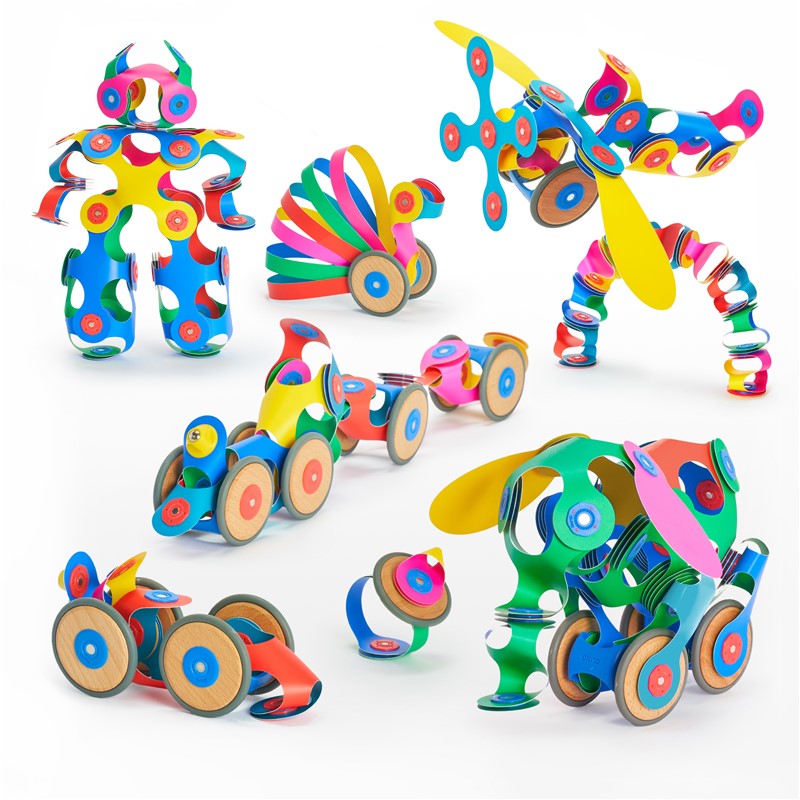 Clixo Wheel Creator 72 piezas
