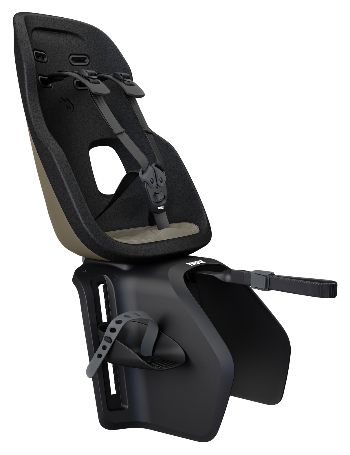 Thule Yepp Nexxt 2 Maxi Kindersitz Gepäckträger-Montage Deep Khaki