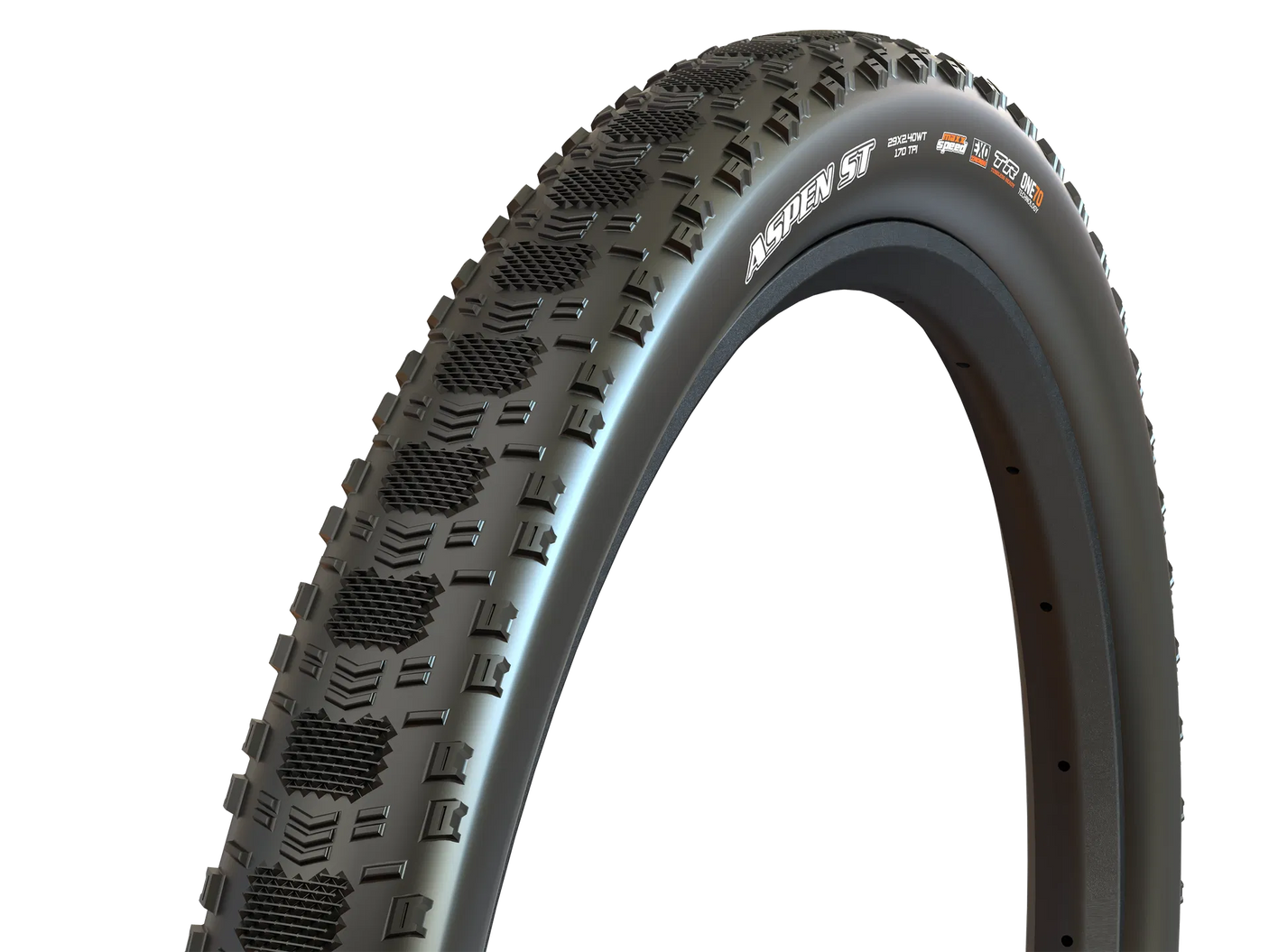 Maxxis Aspen ST Reifen 29" EXO Protection, TR Tubeless Ready, MaxxSpeed, Wide Trail Cassing (WT) schwarz