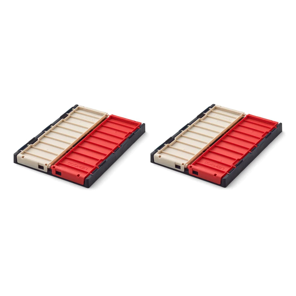 Pack de 2 Cajas Plegable Pequeña Weston Mix de Liewood