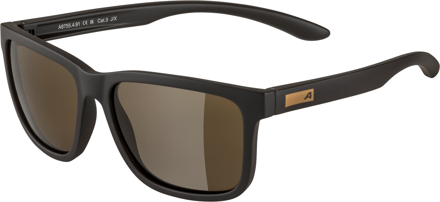 Alpina Burst Sonnenbrille braun matt