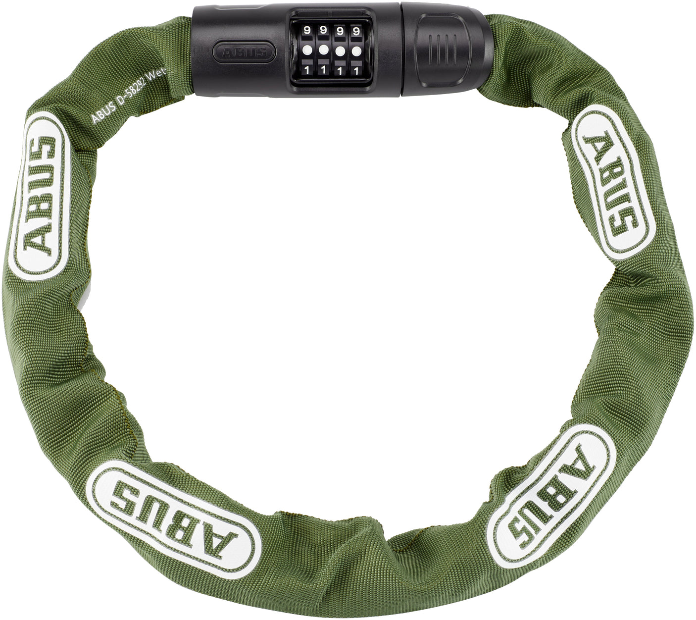ABUS 8808C/85 Kettenschloss jade grün