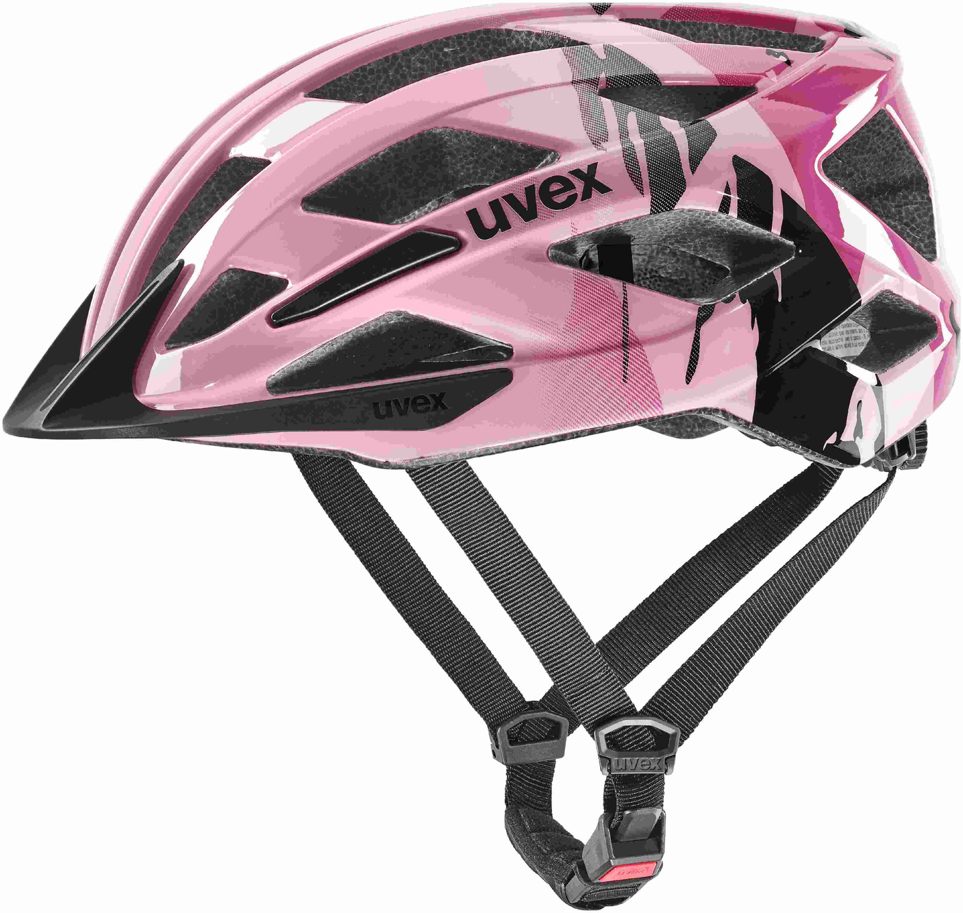 uvex Air Wing 2 Kinderhelm Strawberry-Black