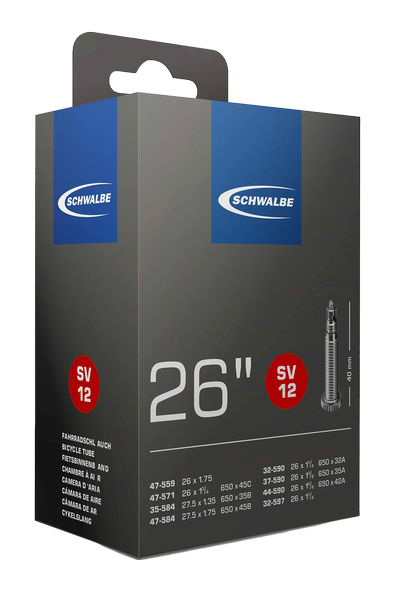 Schwalbe Nr.12 Fahrradschlauch 26" 30/47-559/597