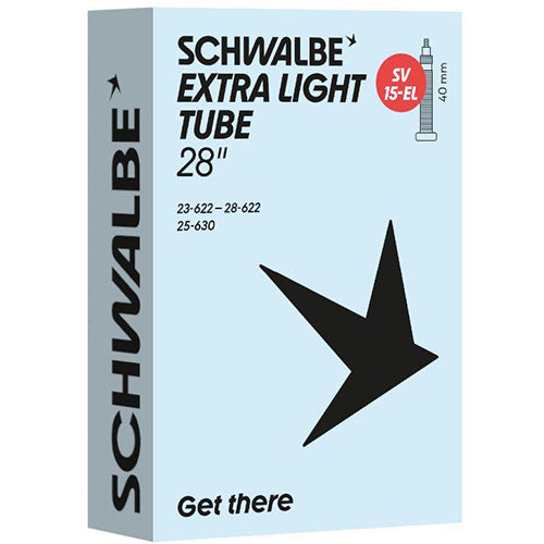 Schwalbe SV 15-EL EXTRA LIGHT Schlauch 28" 23/28-622/630