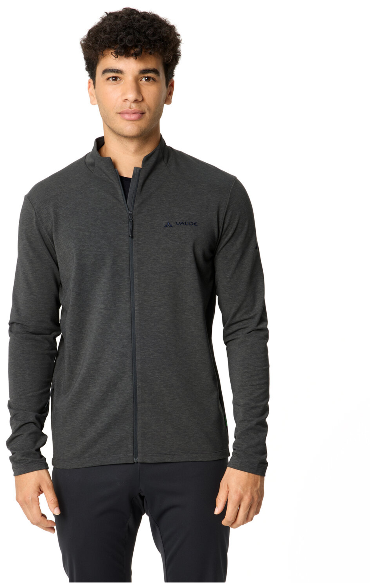 VAUDE Men's Wintry FZ LS-Shirt graphite