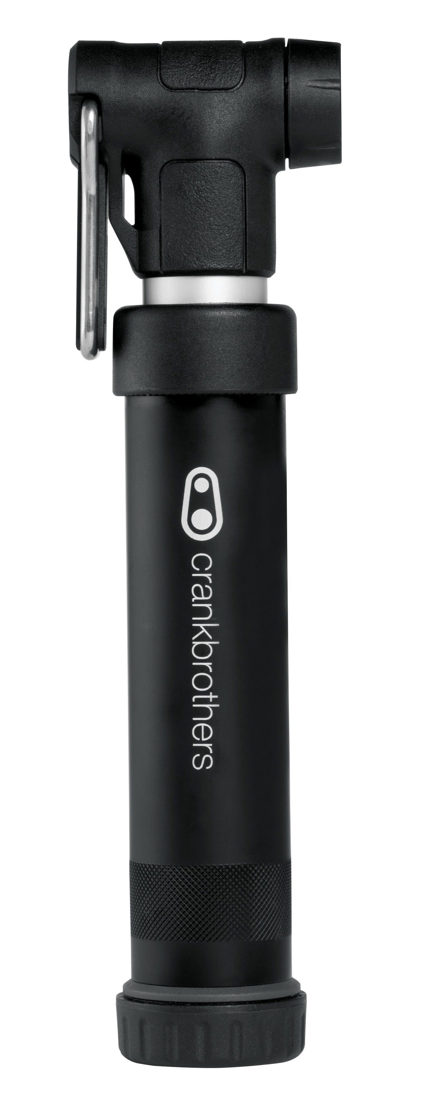 Crankbrothers Gem S Handpumpe inkl. Rahmenhalter Midnight Editionblack