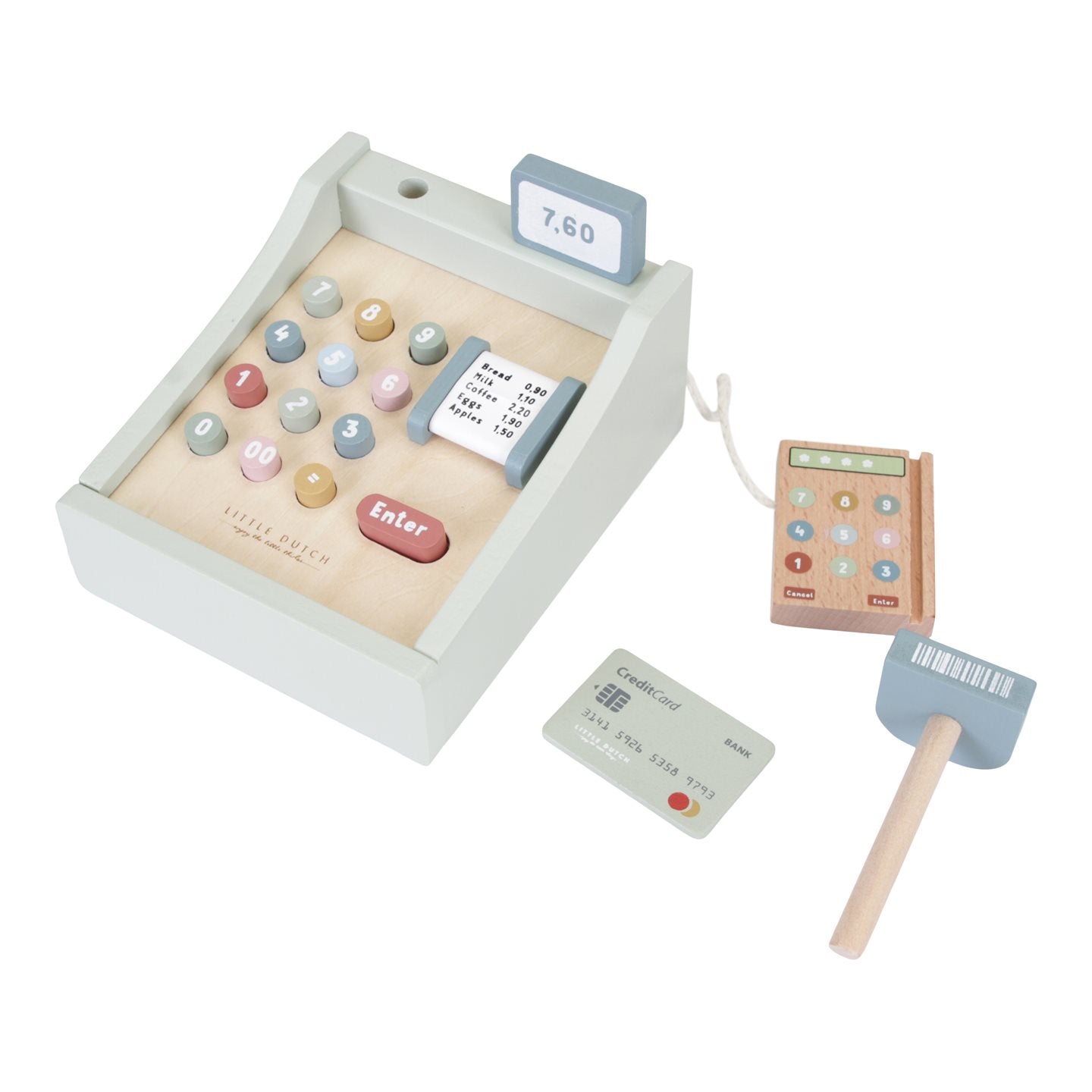 Caja registradora con escáner FSC Little Dutch