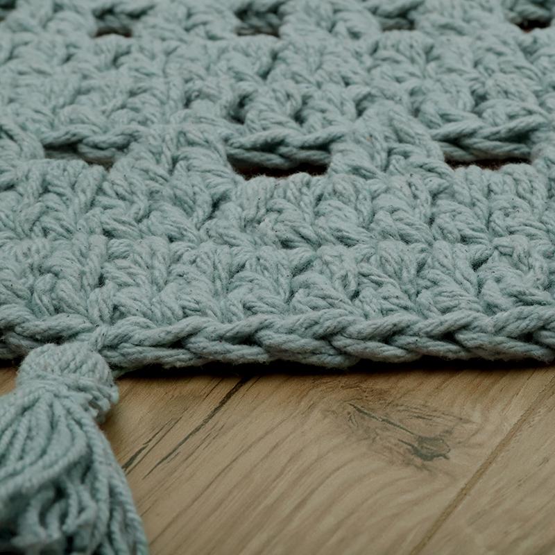 Alfombra Tapis Petit Nila Verde menta