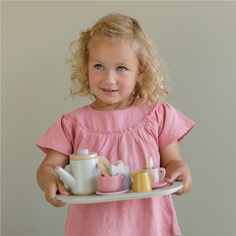 Set de té de madera Little Dutch