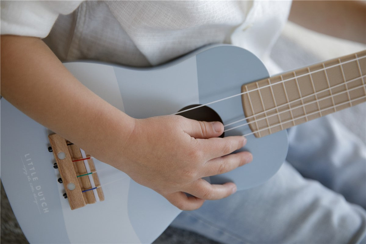 Guitarra azul Little Dutch