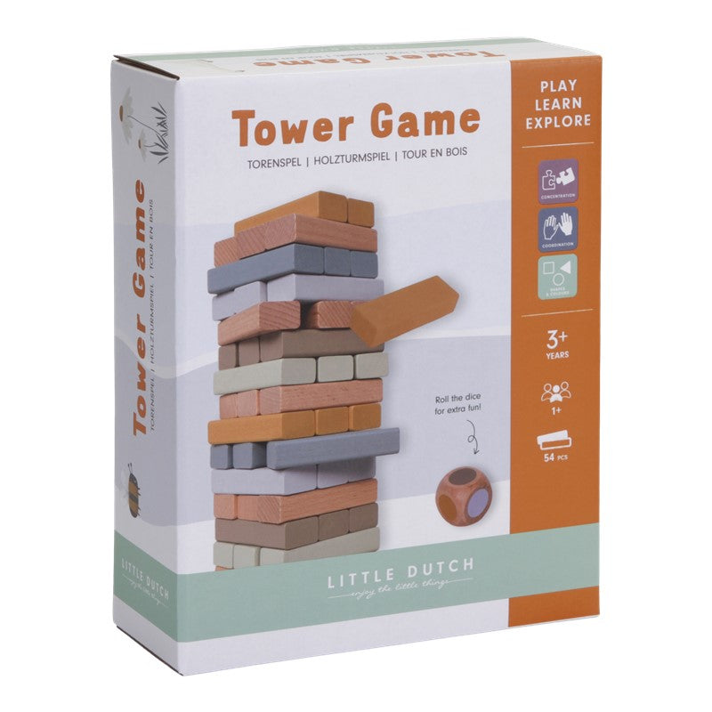 Juego Torre de madera de Little Dutch