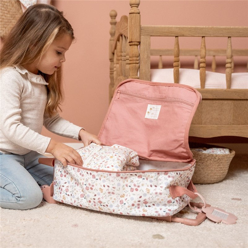 Maleta infantil Flores y Mariposas Little Dutch