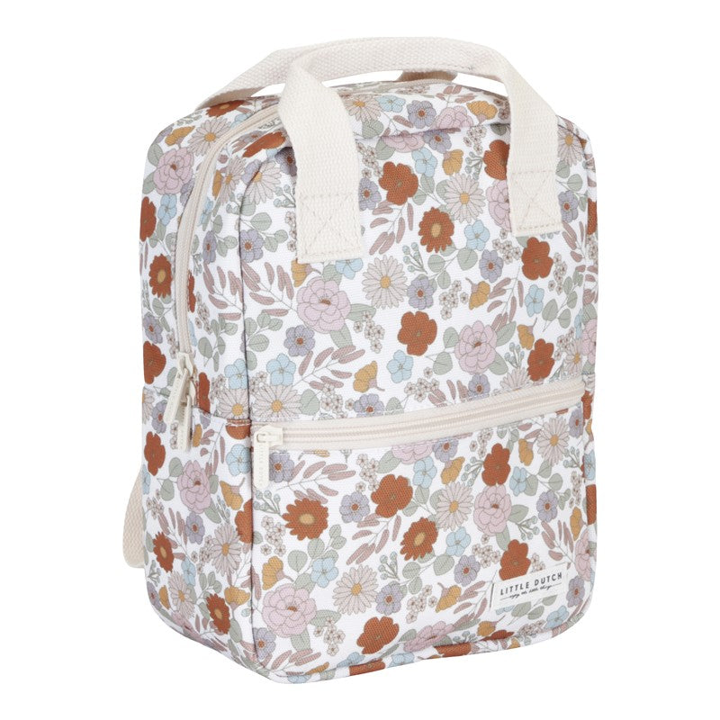 Mochila infantil Vintage flores de Little Dutch