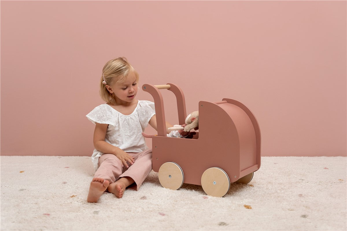 Carro para Muñeca FSC de Little Dutch