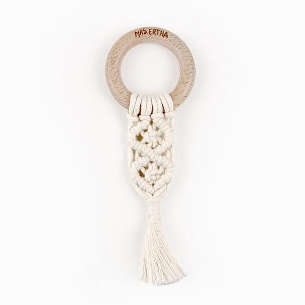 Mordedor Sia macramé natural MrsErtha