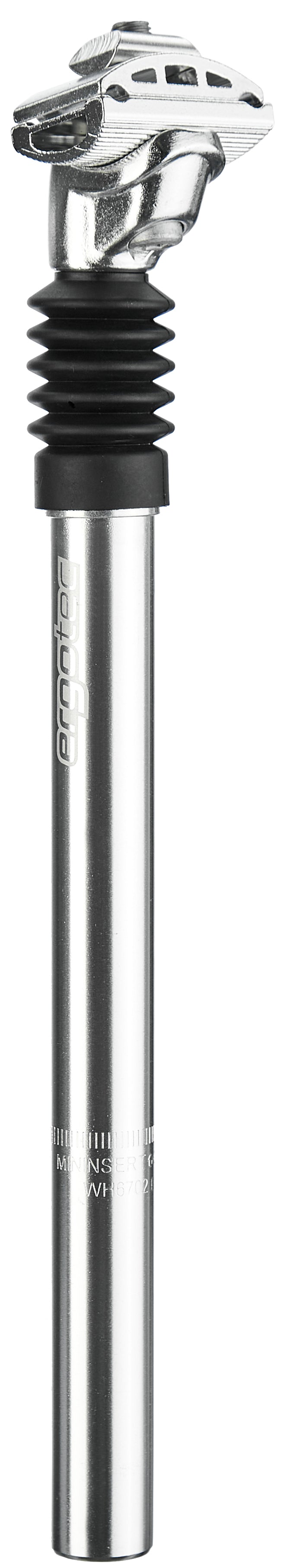 Ergotec SP-3.0 Patent Feder-Sattelstütze Ø25,4mm 40mm silber