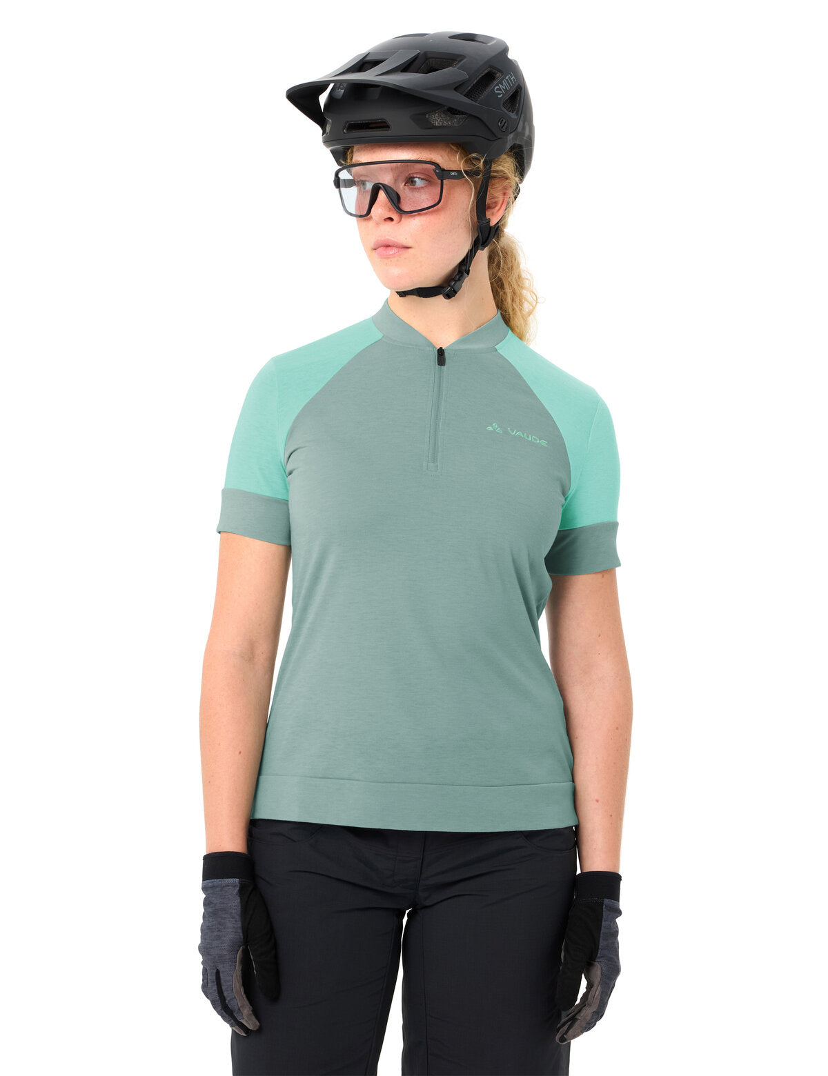 VAUDE Women's Altissimo Q-Zip Shirt dusty fern uni