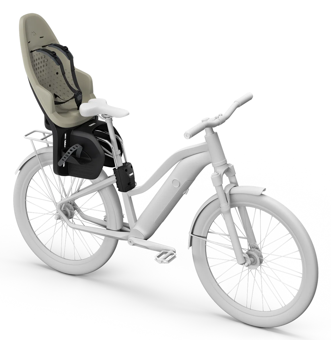 Thule Yepp 2 Maxi Kindersitz Rahmen-Montage Soft Sand