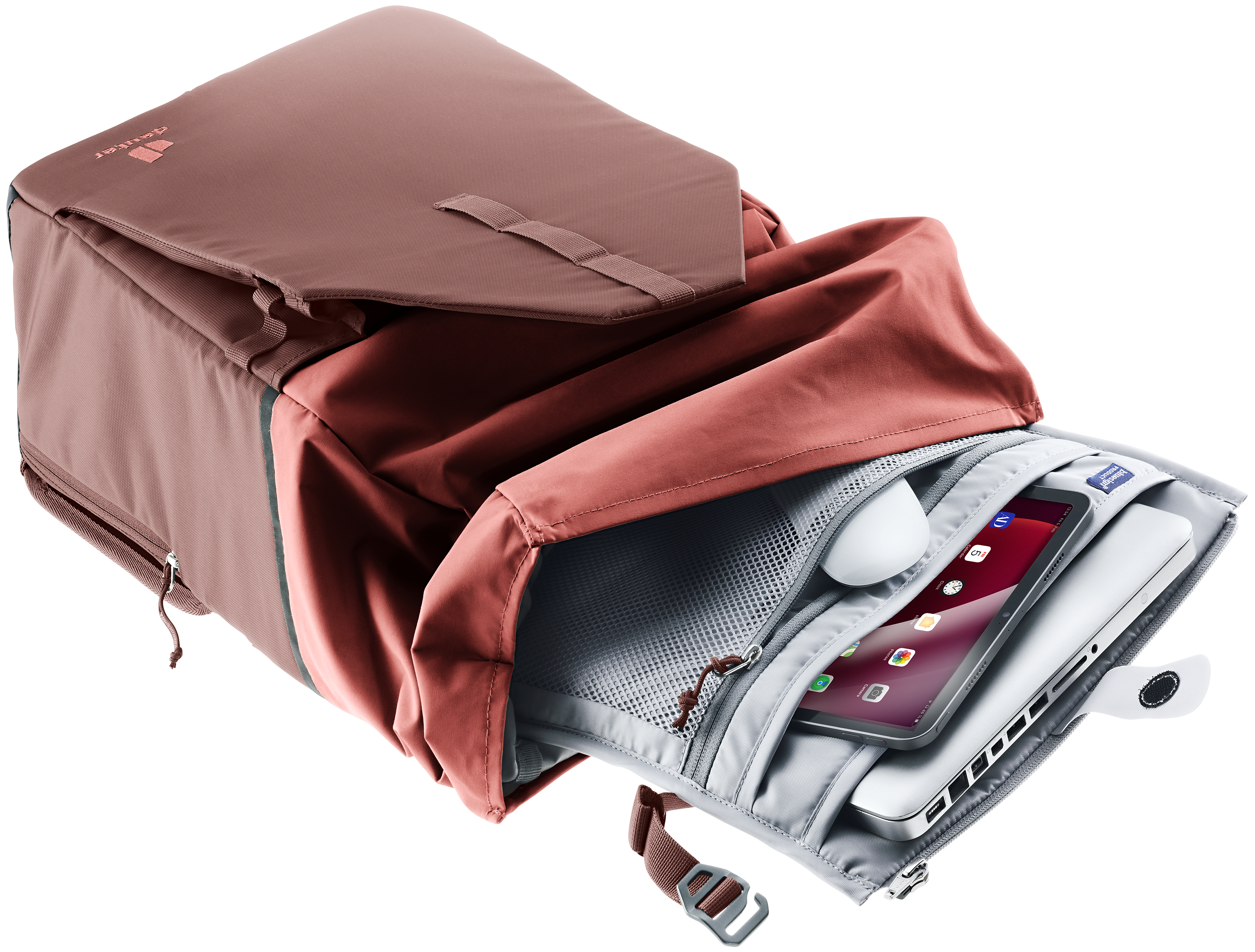 deuter Xberg 25 Rucksack Gepäckträgertasche raisin-caspia