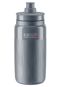 Elite Fly Tex Trinkflasche 550ml grau